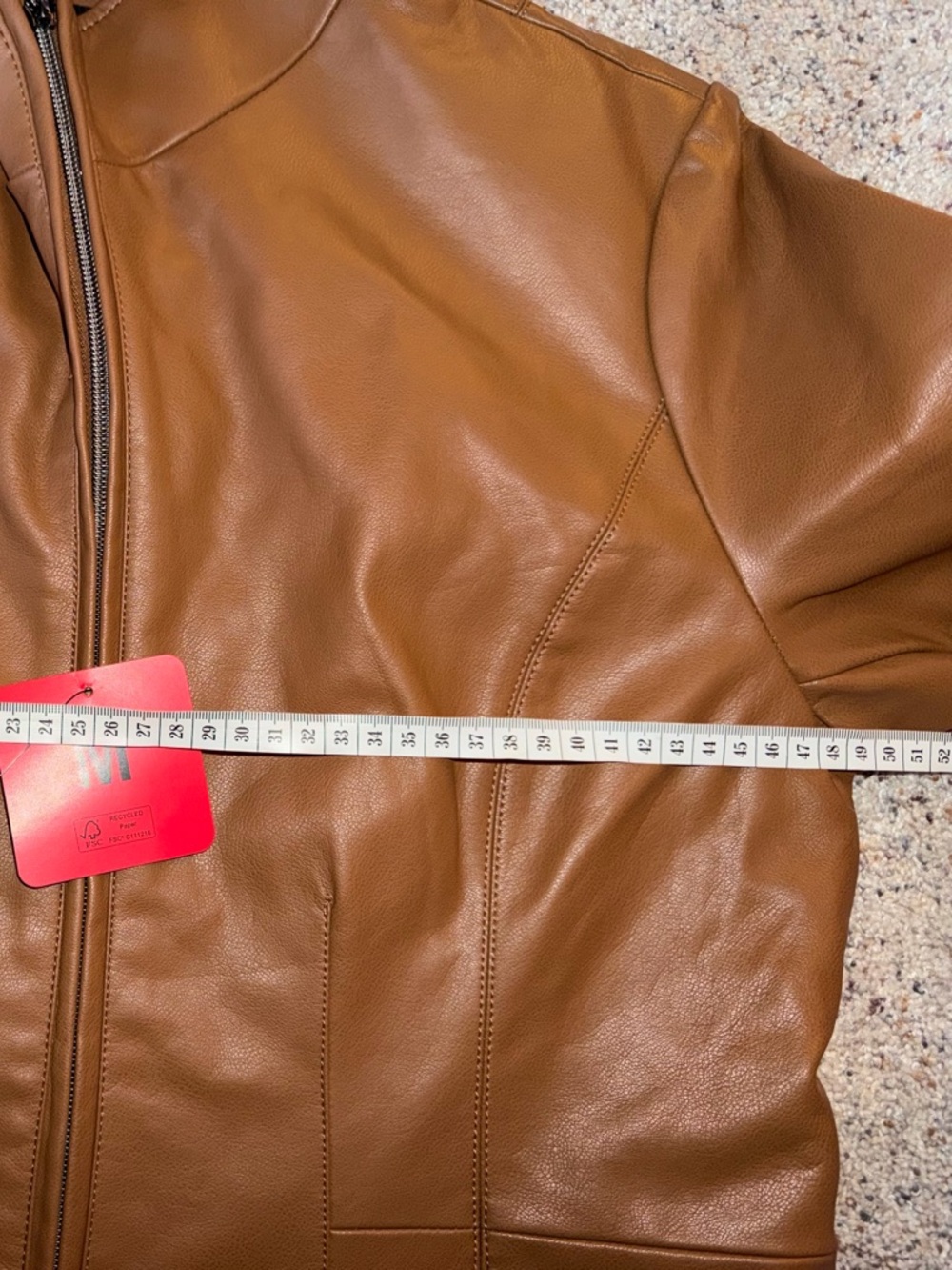 Kenneth Cole New York women's faux leather jacket - Picture 14 of 15